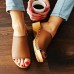 Plus Size Women Casual Retro Clogs Comfy Opened Toe Slippers